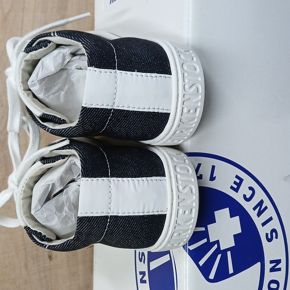 Birkenstock Kids Arran Canvas Sneaker Shoes Blue (Brand New) Size 31 Kids 13 - Picture 4 of 9